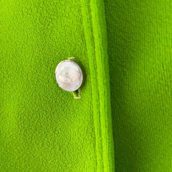 Lime Green 1970s VINTAGE PANTSUIT - Picture 7 of 9